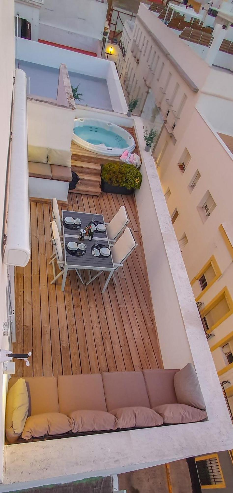Penthouse With Jacuzzi, And Garaje Grupo Ac Gestion Apartment Cadiz Luaran gambar