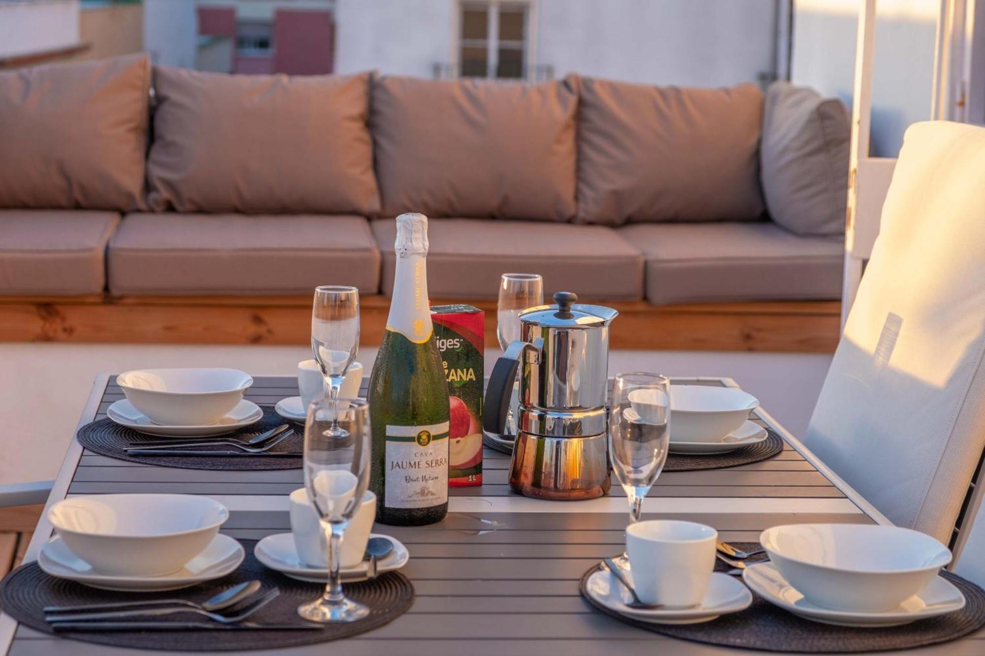Penthouse With Jacuzzi, And Garaje Grupo Ac Gestion Apartment Cadiz Luaran gambar