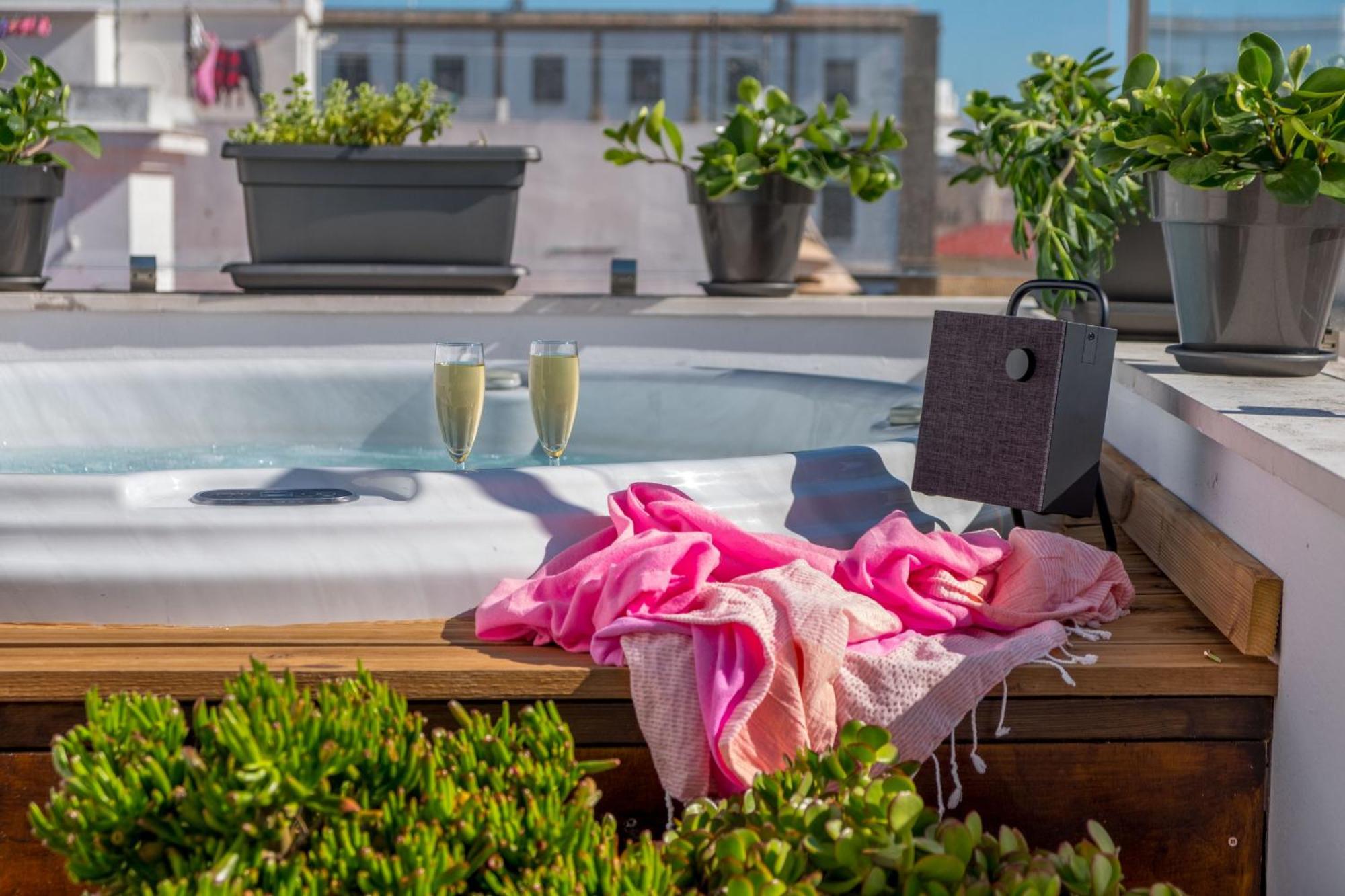 Penthouse With Jacuzzi, And Garaje Grupo Ac Gestion Apartment Cadiz Luaran gambar