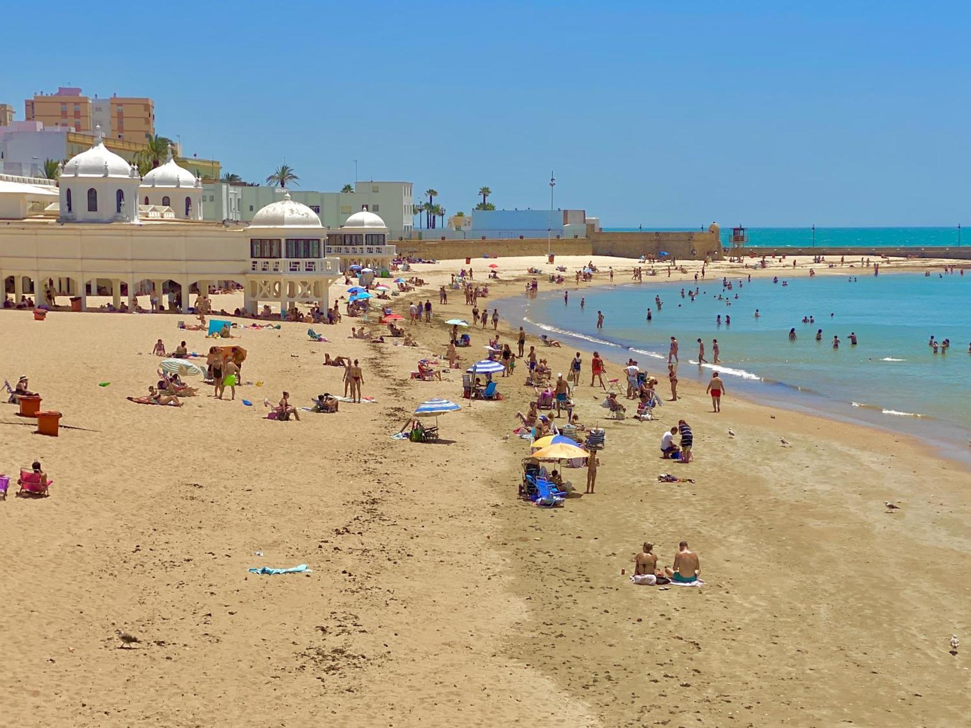 Penthouse With Jacuzzi, And Garaje Grupo Ac Gestion Apartment Cadiz Luaran gambar